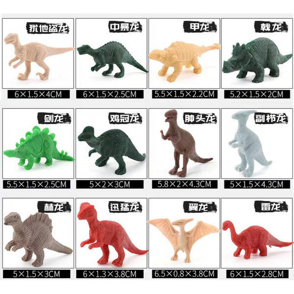 Modelo de Dinossauro em Plástico