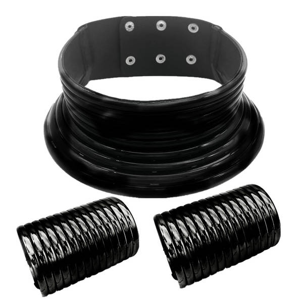 África tribo l colar pulseira suíte exagero colar europeu americano pulseira combinação choker set