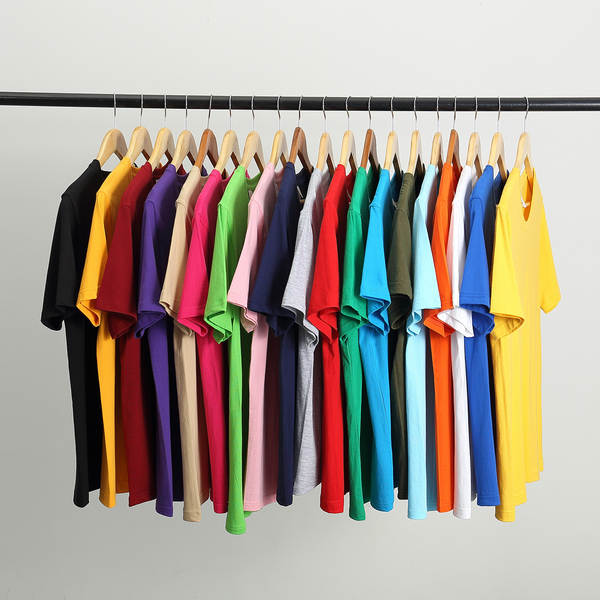 180g200g250g T-shirts de algodão limpo para roupas de trabalho