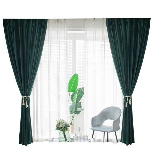 Fabricante fornece diretamente as cortinas de vapor da Noruega, tecido puro sem vapor, cortinas de engenharia de hotéis acabáveis
