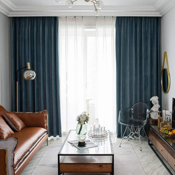 Fabricante fornece diretamente as cortinas de vapor da Noruega, tecido puro sem vapor, cortinas de engenharia de hotéis acabáveis