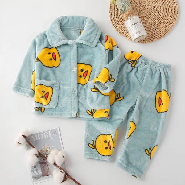 Pijama de flanela para criança
