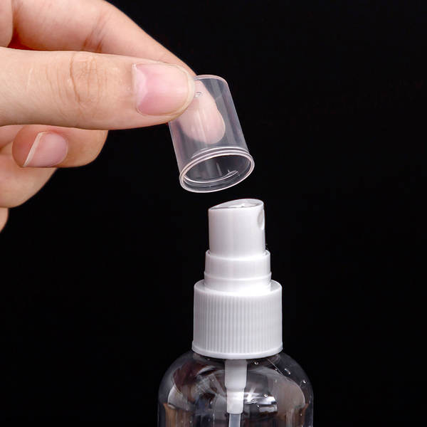 Garrafa 100ml viagem portátil maquiagem água pulverizador garrafa de borracha fina de névoa garrafa de distribuição de maquiagem 50ml 30ml