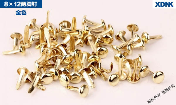 8*12diy Pintura redonda de dois dedos de roupa acessórios de metal Pequenos acessórios de caixa de pedras de pedras de joalharia
