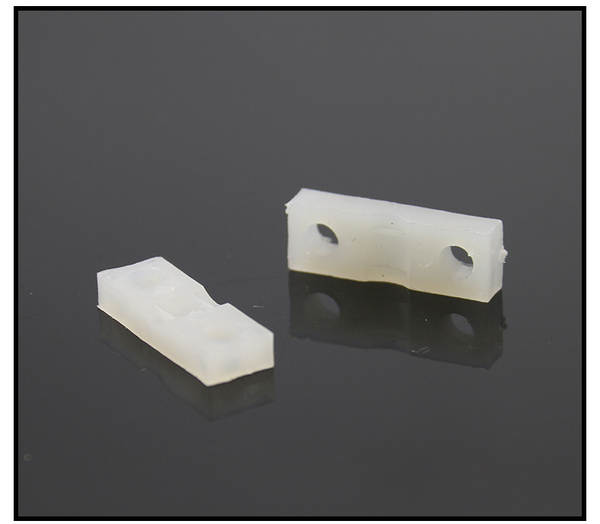 Conector de cabo plástico arredondado