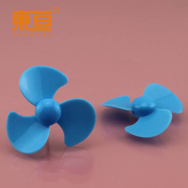 Φ503Y2A azul Três folhas espirais folhas de estilo acessórios brinquedos folhas de ventilação folhas de barco peças de modelo de tecnologia