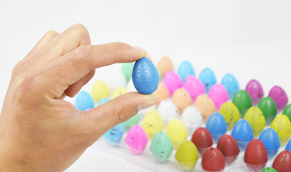 Transfronteiriço dinossauro folhas de ovos grandes incubar ovos pequenos dinossauros crianças pequenos dinossauro brinquedos de simulação modelo de fábrica atacado