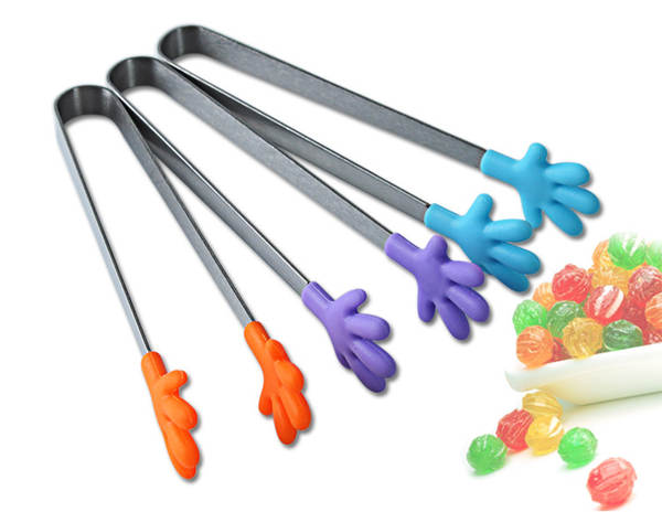 Pequenas mãos criativas de silicone embalagem anti-gelo embalagem de aço inoxidável mini embalagem de alimentos embalagem de silicone embalagem de açúcar
