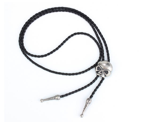 Colar de Caveira em Metal
