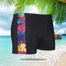 Novas calças de praia transfronteiriças para homens americanos grandes calças de natação de moda relaxante para homens com calças de natação um pedaço de cabelo