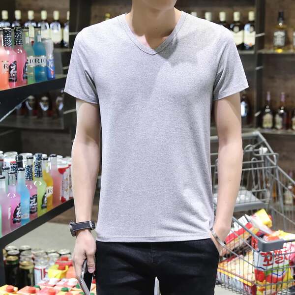 Camiseta longa manga masculina