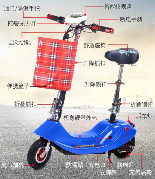 Pequeno golfinho scooter elétrico de duas rodas Mulher adulto dobrável mini garrafa elétrica bicicleta de lazer