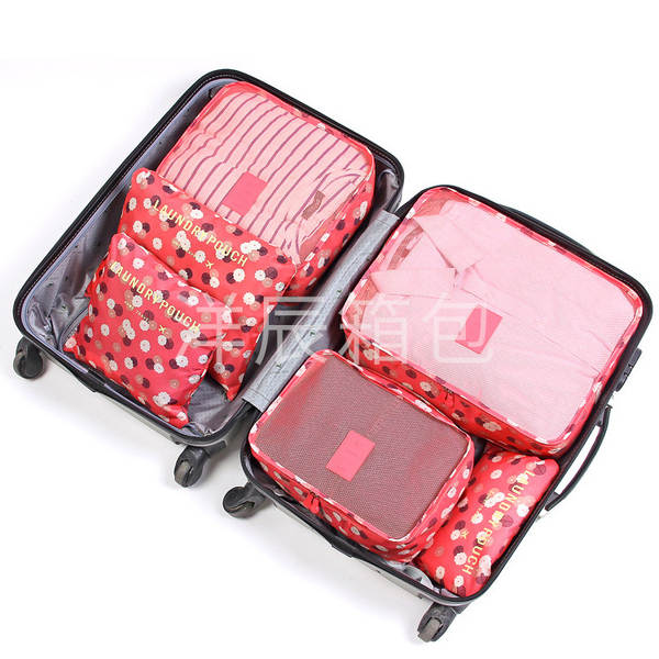 Kit de Organização de Viagem 6 Peças