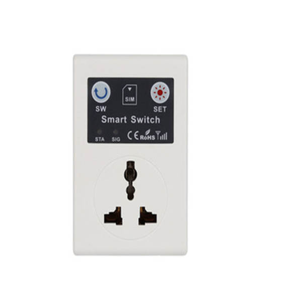 Plug-in de controle remoto inteligente sem fio GSM profissional Plug-in de controle remoto inteligente GSM para telemóvel