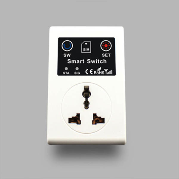 Plug-in de controle remoto inteligente sem fio GSM profissional Plug-in de controle remoto inteligente GSM para telemóvel