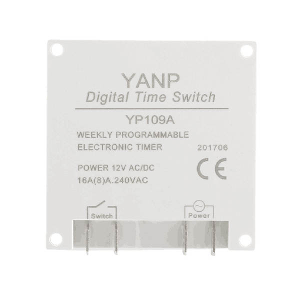 Interruptor de Tempo para Lâmpada 12V e 220V
