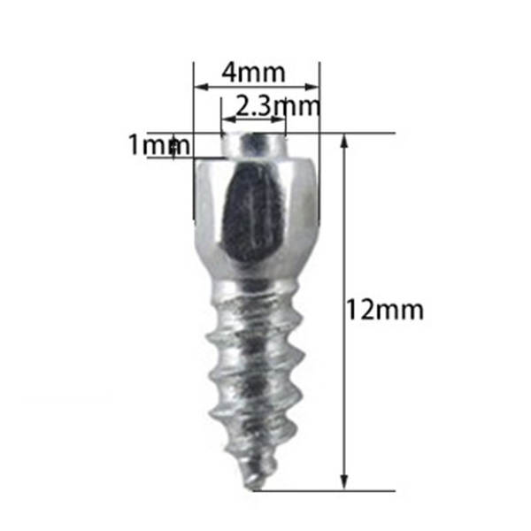 Pneus automóveis resistentes ao deslizamento de inverno 100pcs/4*12mm pneus automóveis SUV ATV pneus para neve pneus para neve