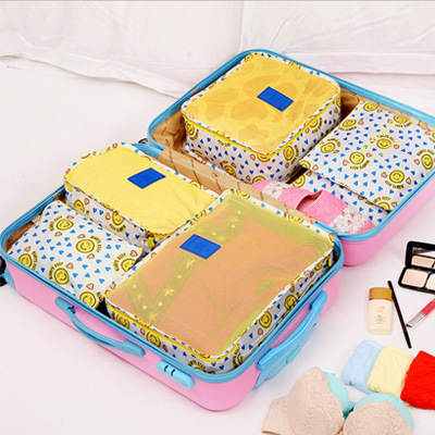 Kit de Organização de Viagem 6 Peças