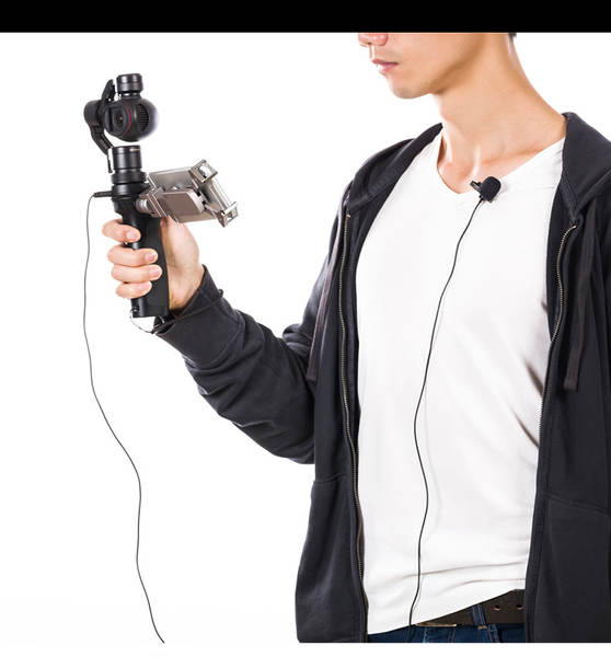 Saramonic SR-XLM1 Telemóvel com Cálice Microfone de captação de som Suporte a entrada MIC