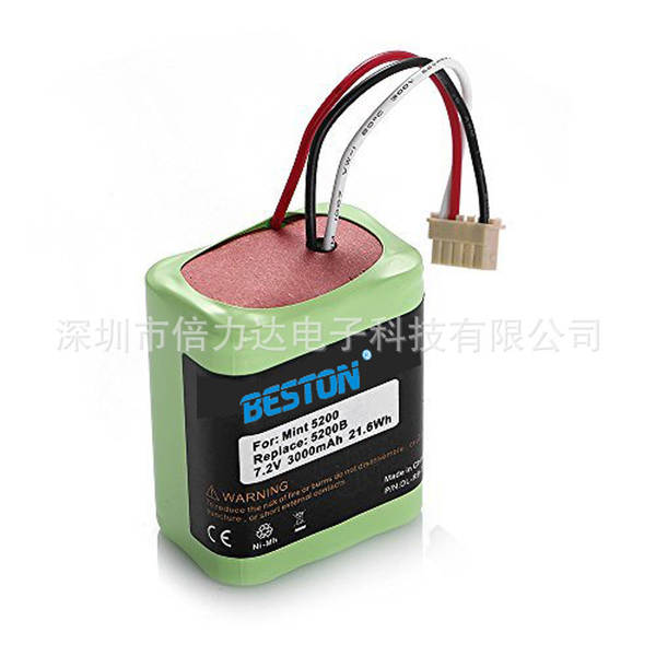 Minte 5200C iRobot Braava380T 7 bateria de hidrogênio de magnésio AA bateria de carregamento 7.2V