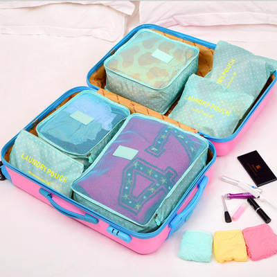 Kit de Organização de Viagem 6 Peças