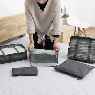 Kit de 6 bolsas de viagem impermeáveis