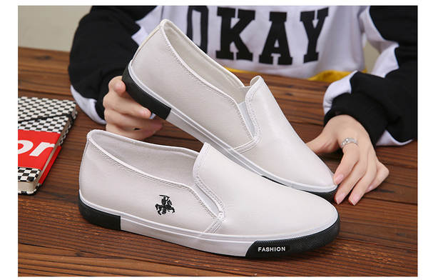 Sapatos de esportes masculinos com um pé pequeno Sapatos brancos Sapatos masculinos com um fundo plano Sapatos de esqui masculinos Sapatos de trabalho de lazer Sapatos de trabalho transfronteiriços Sudoeste Asiático