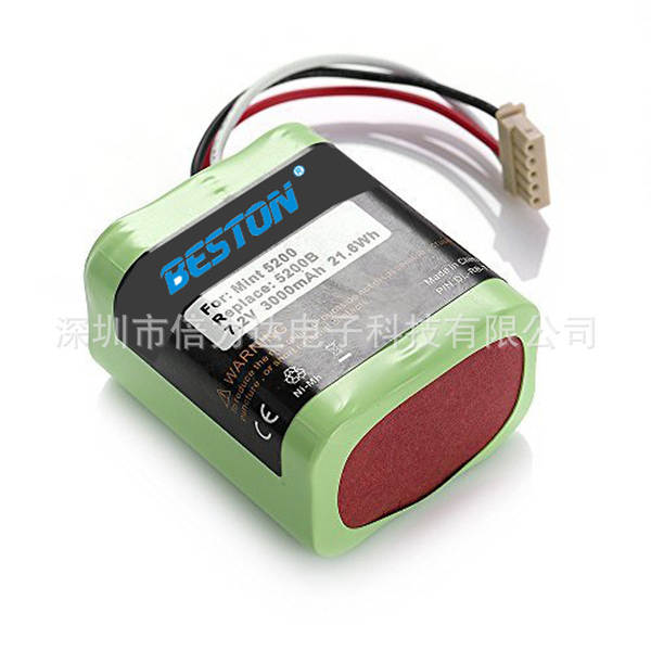 Minte 5200C iRobot Braava380T 7 bateria de hidrogênio de magnésio AA bateria de carregamento 7.2V