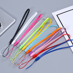 Nylon telemóvel corda curta cor copo de água corda corda de som pequeno ventilador para a máquina de conversação corda contra perda de pulso corda de corda