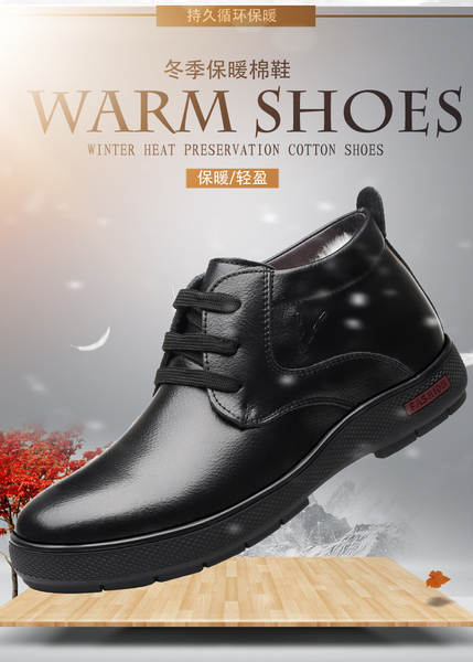 Bota de inverno para homem