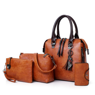 Bolsa feminina grande de nylon