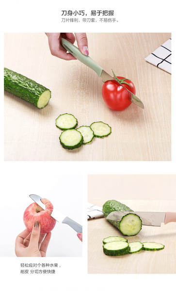 Facas de frutas portáteis