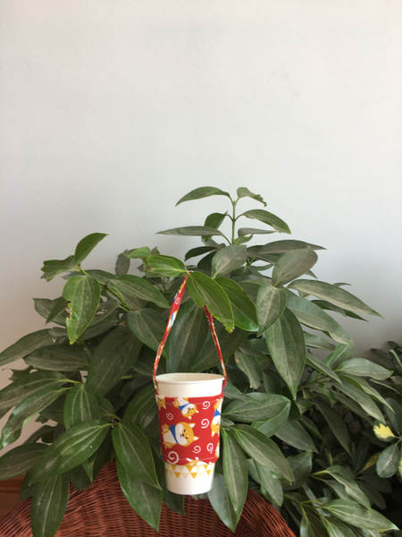 Conjunto de Copo e Bolsa para Bebidas