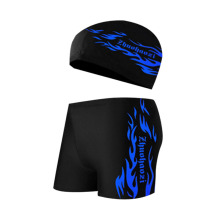 Novas calças de praia transfronteiriças para homens americanos grandes calças de natação de moda relaxante para homens com calças de natação um pedaço de cabelo