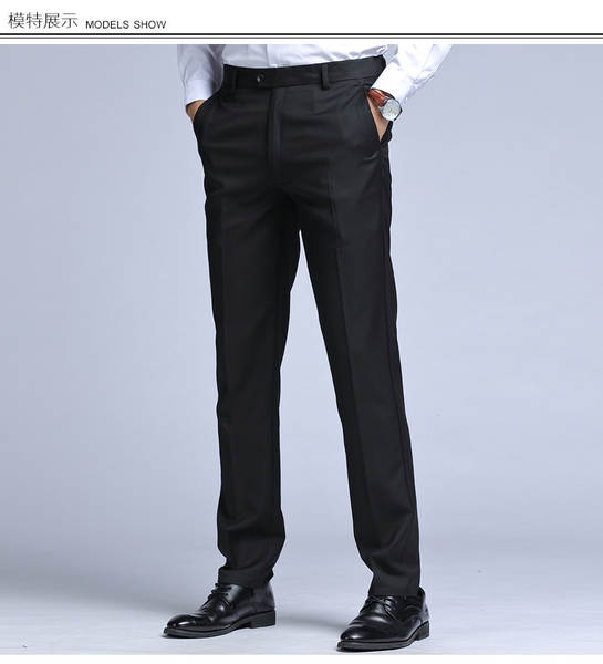 Calça social masculina preta