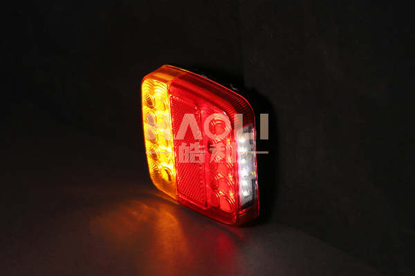 Lâmpadas LED de longa duração Lâmpadas traseiras de caminhão LED de duas cores (Lâmpadas vermelhas e amarelas) HL-I-007