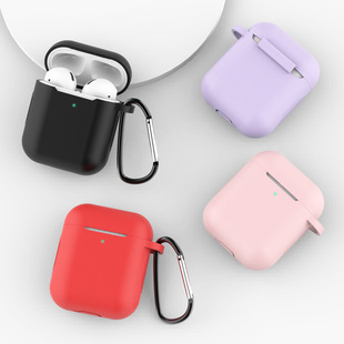 Aplicável Apple Bluetooth Airpods fones de ouvido i9s de silicone de proteção contra queda de poeira iPhone