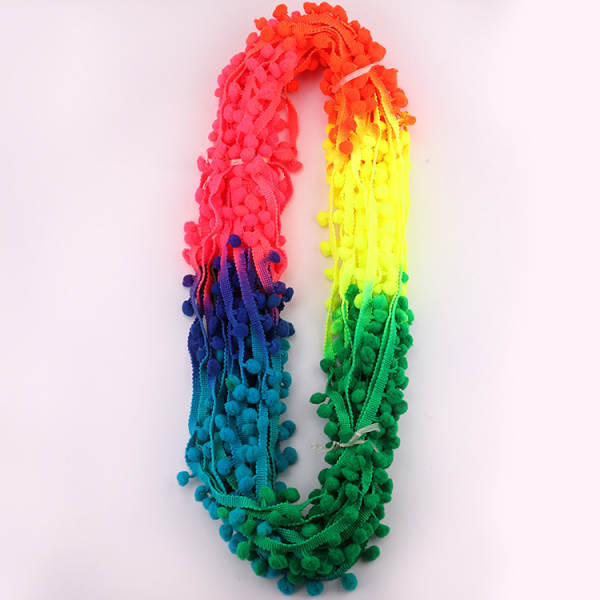 Fabricante de vendas diretas de explosivos de bolas de pelúcia de pequeno tamanho para decoração de bordas de flores de madeira de pelúcia de cor 10mm de cor ecológica