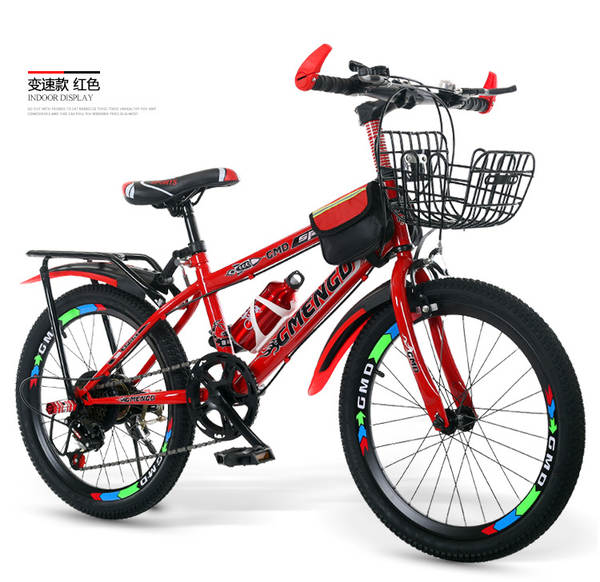 Nova bicicleta infantil 20 polegadas 22 polegadas mountain bike 6-7-8-9-10 anos de idade garoto escola primária bicicleta