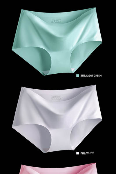 Calça íntima feminina de malha fina