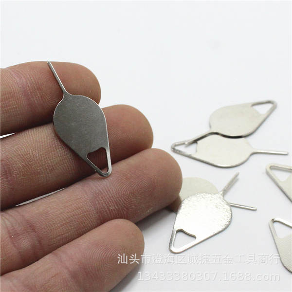Pegada de cartão para celular para Apple Android Pegador de cartão SIM de metal de alta qualidade Pegada de cartão de topo inteligente universal