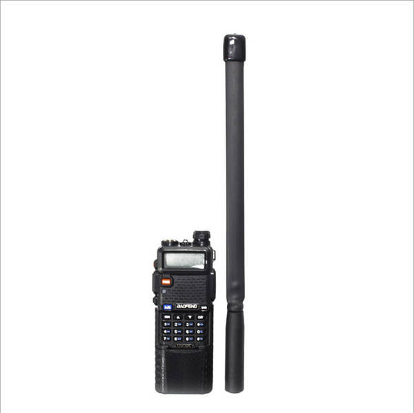 CS tático ao ar livre par de antena de dobragem fold UV-5R UV duplo segmento SMA núcleo UV-82 manta
