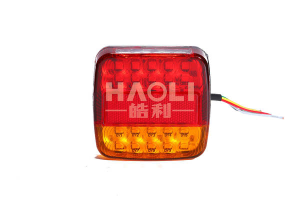 Lâmpadas LED de longa duração Lâmpadas traseiras de caminhão LED de duas cores (Lâmpadas vermelhas e amarelas) HL-I-007