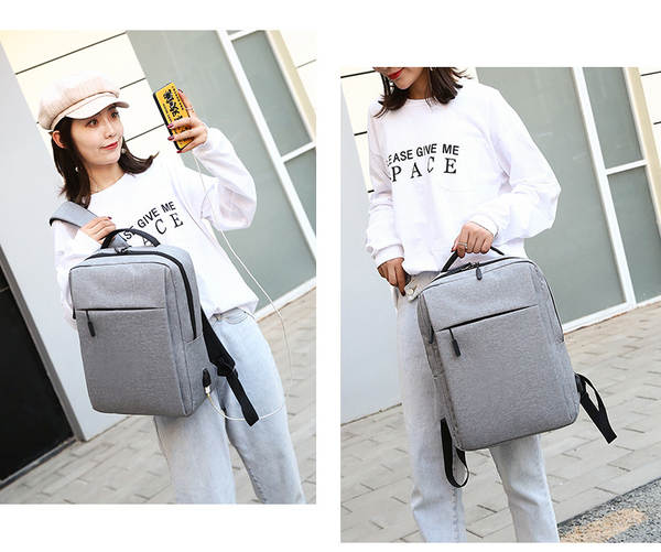 Fabricante backpack de computador por atacado backpack USB backpack de notebook pacote de computador logo personalizável backpack de negócios