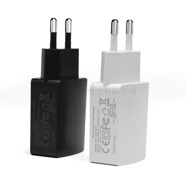 Carregador de telemóvel 5V2A Smart Tablet USB Charger 2A FCC CE Certified Power Supply