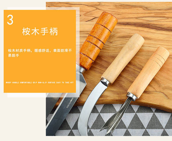 Kit de utensílios para cortar abacaxi