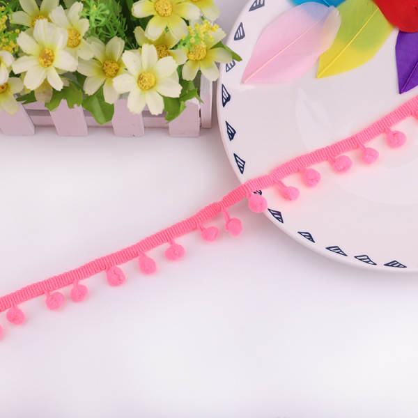 Fabricante de vendas diretas de explosivos de bolas de pelúcia de pequeno tamanho para decoração de bordas de flores de madeira de pelúcia de cor 10mm de cor ecológica
