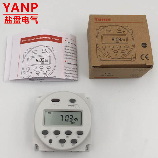 Interruptor de Tempo para Lâmpada 12V e 220V