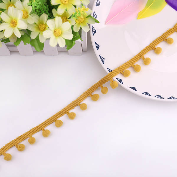 Fabricante de vendas diretas de explosivos de bolas de pelúcia de pequeno tamanho para decoração de bordas de flores de madeira de pelúcia de cor 10mm de cor ecológica