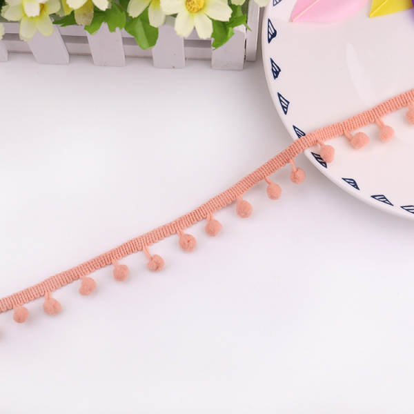 Fabricante de vendas diretas de explosivos de bolas de pelúcia de pequeno tamanho para decoração de bordas de flores de madeira de pelúcia de cor 10mm de cor ecológica